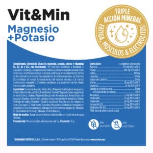 Vit&Min Magnesio Potasio
